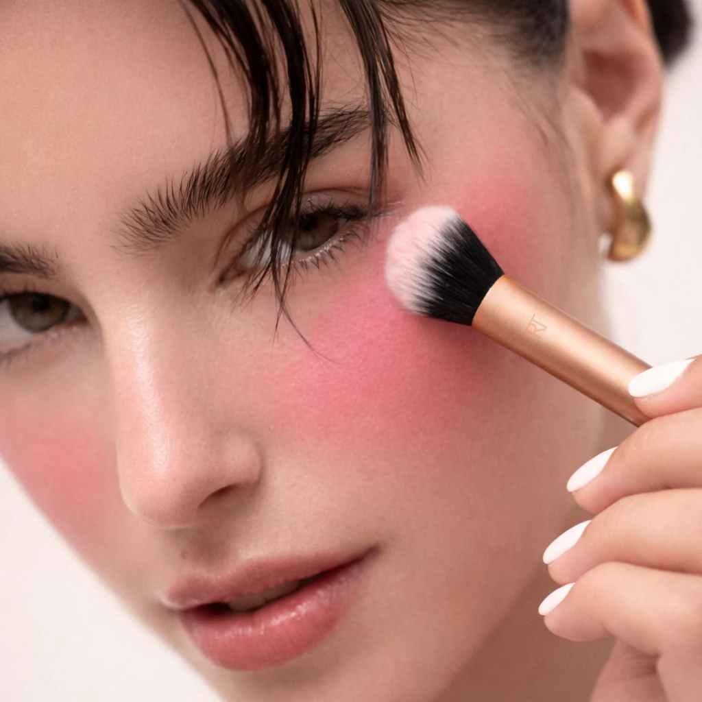 Cọ Tạo Khối Và Highlight Mũi RT Real Techniques Nose Highlighting Và Shadow Brush R113
